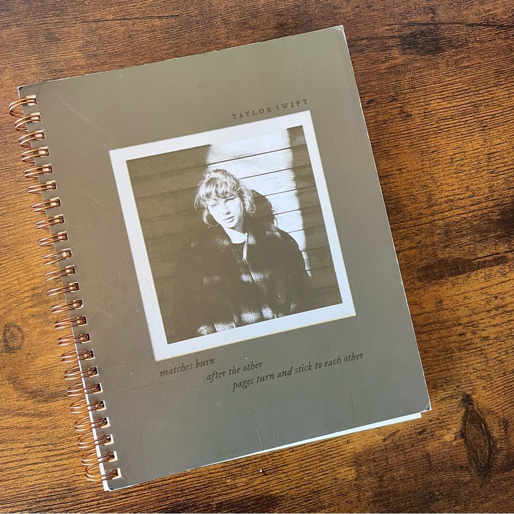 Taylor Swift Spiral Notebook - Evermore Era